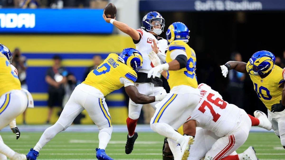 Rams domină Giants pe MNF, cu Adams în formă și Dart accidentat